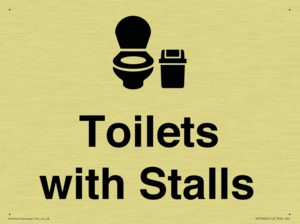 Toilets: Stalls with Sanitary Bin